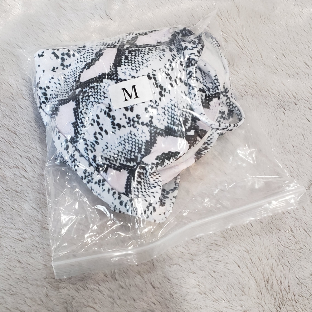 High waisted snake skin bikini - Picture 6 of 7